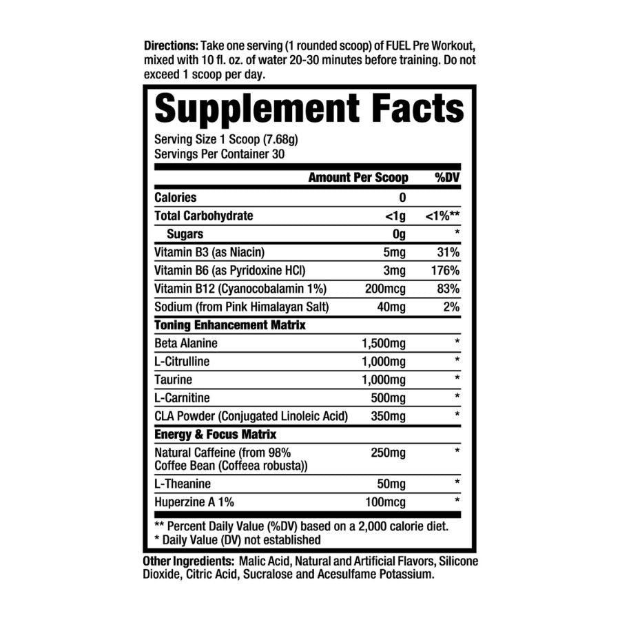 FUEL Pre-Workout