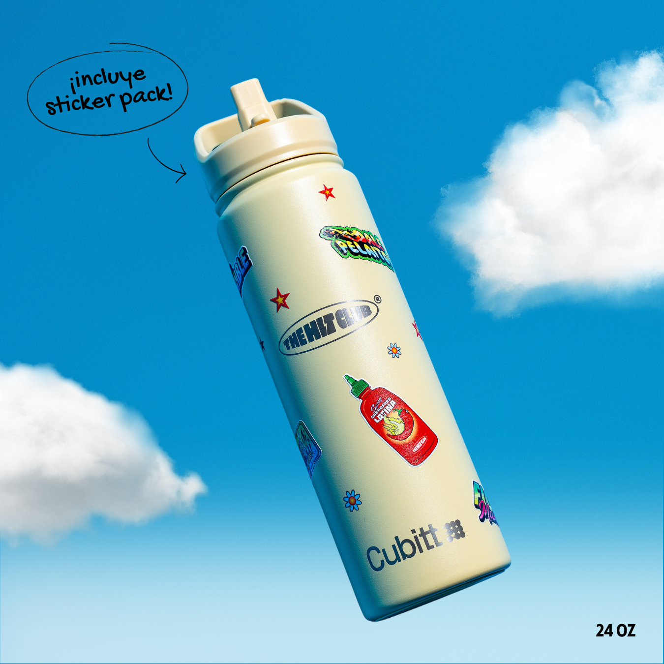 Hydro Bottle Buttercream - 24 oz