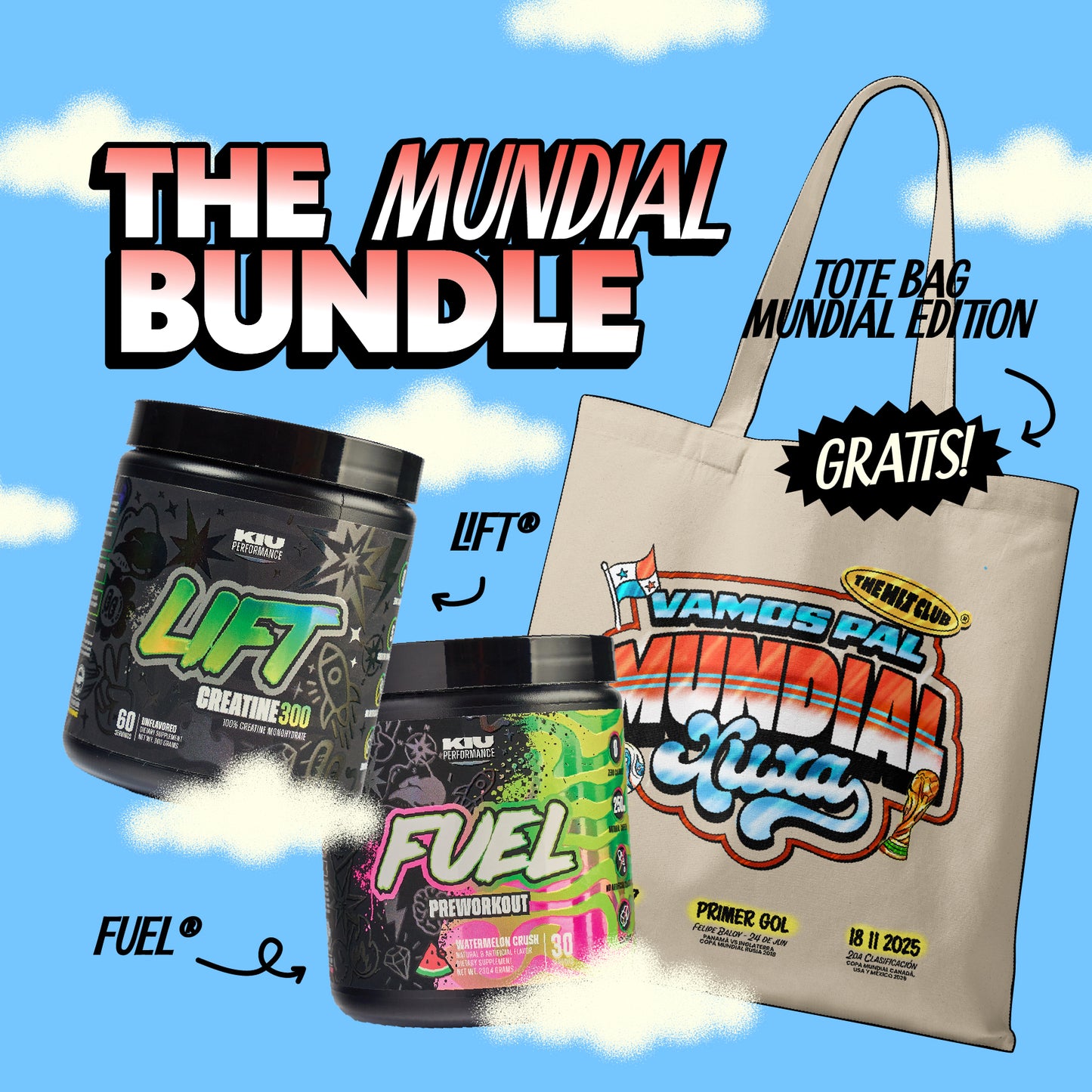 La Sele Bundle - FUEL® Watermelon + LIFT® (sin sabor)