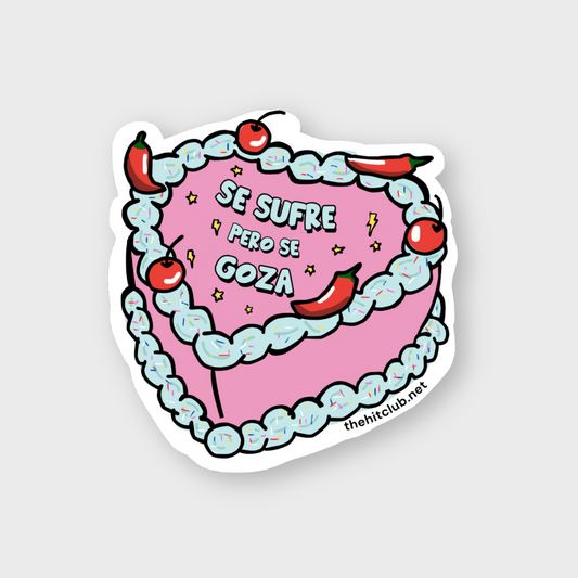 El Cake Sticker