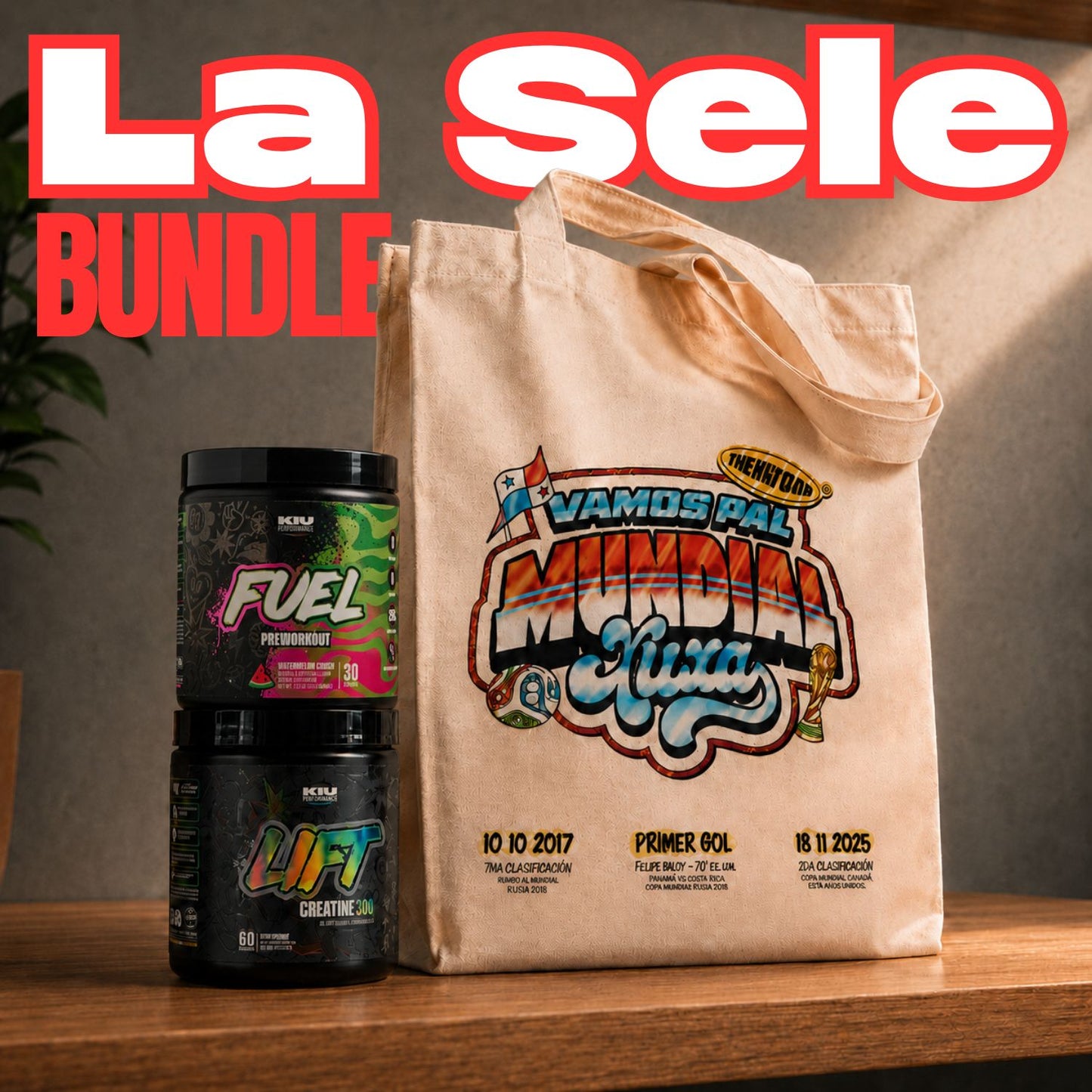 La Sele Bundle - FUEL® Watermelon + LIFT® (sin sabor)